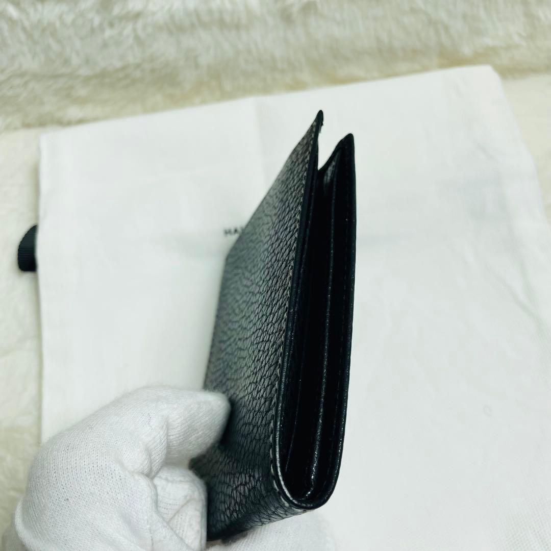 新品未使用品✨CELINE セリーヌ　二つ折り財布　トリオンフ　レザー　ブラック