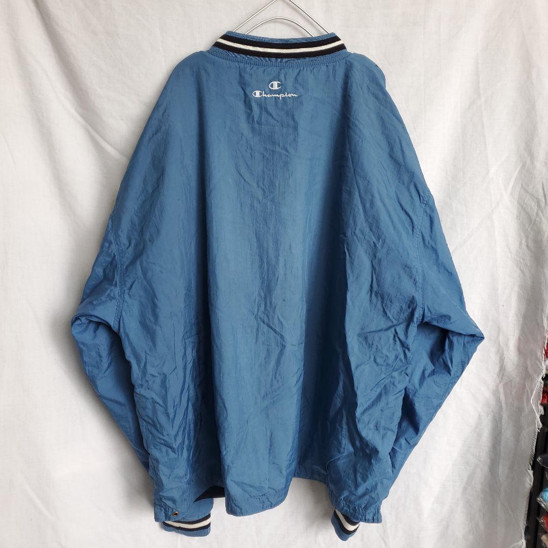 チャンピオン　ウルブズ ナイロン プルオーバージャケット　ビッグロゴ　　NBA