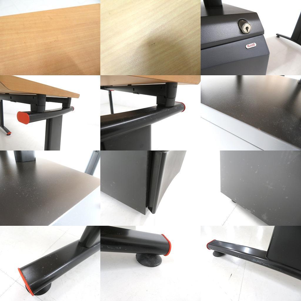knoll ノール　ビンテージ　L型デスク　書斎机　モダン　エグゼクティブデスク
