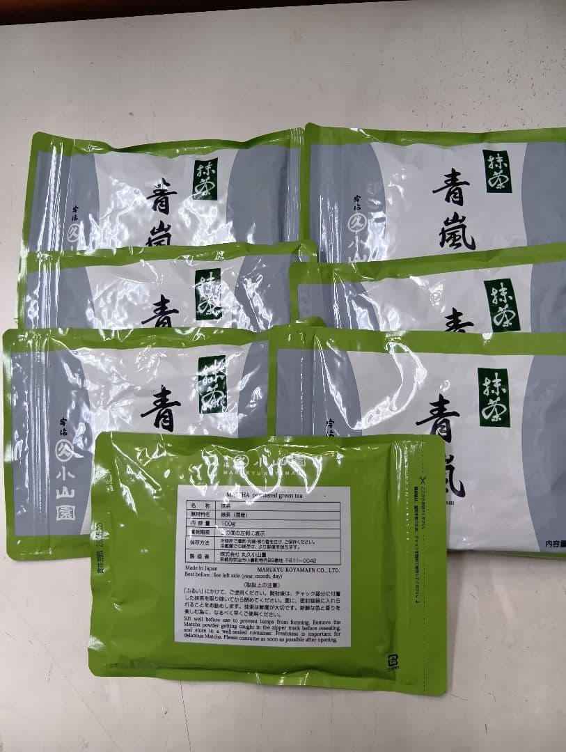 青嵐１００㌘７袋宇治丸久小山園