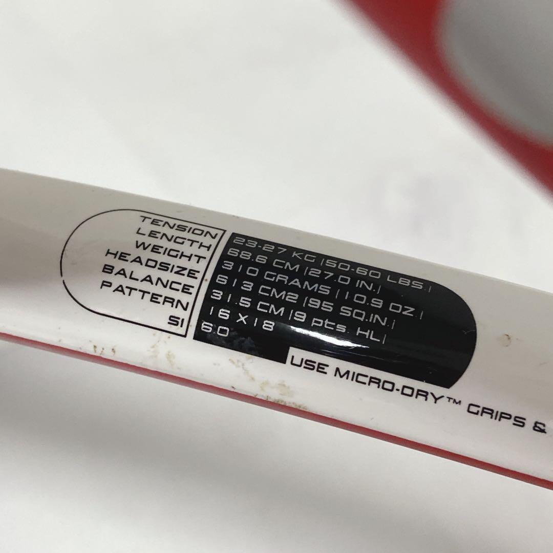 Wilson nCode SIX-ONE 95 硬式テニスラケット 美