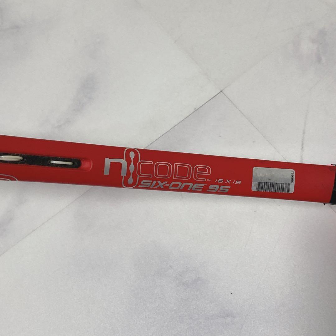 Wilson nCode SIX-ONE 95 硬式テニスラケット 美