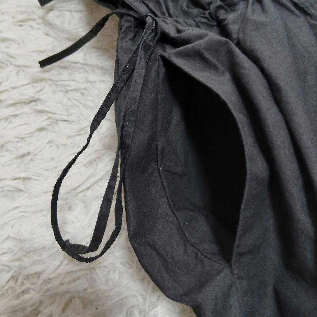 【美品】【Curensology】24SSコットンレースオールインワン　ブラック