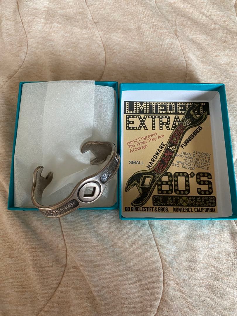 限定　ボーズグラッドラグス　バーンストーマーズ　シルバーバングル　レンチ