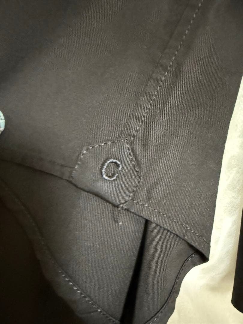 CELINE セリーヌ インバーテッドカラー ルーズシャツ