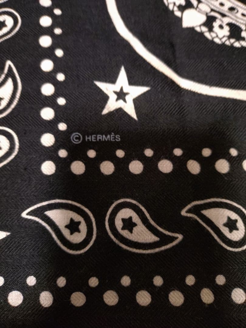 エルメス　HERMES カレジェアン　レ　クレ　バンダナ