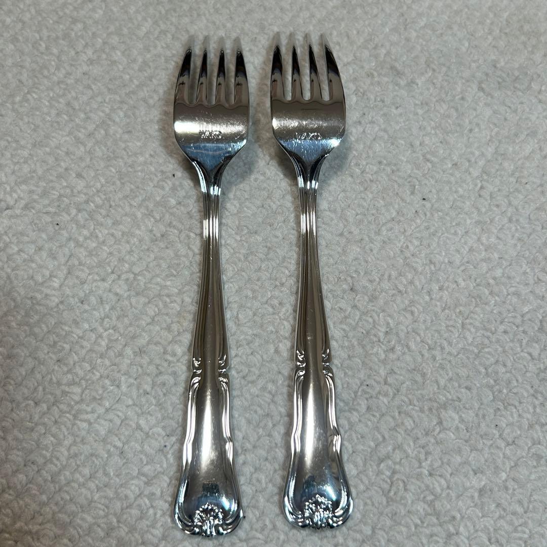 新品未使用品　WAKO　銀座和光　銀仕上げ　カトラリーセット　11種類　41本