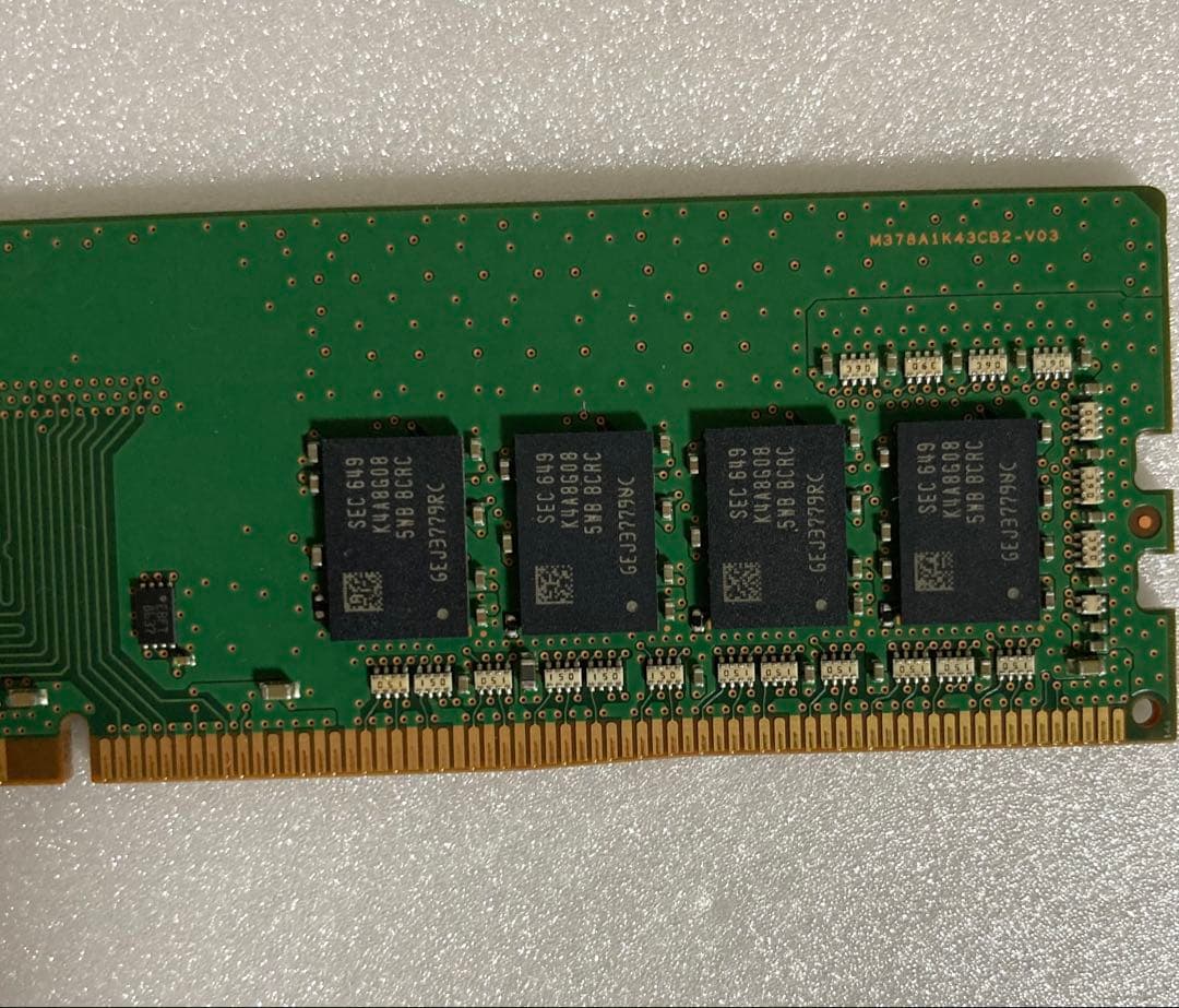 SAMSUNG デスクトップＰＣ用メモリー 8GB・DDR4 【4枚】