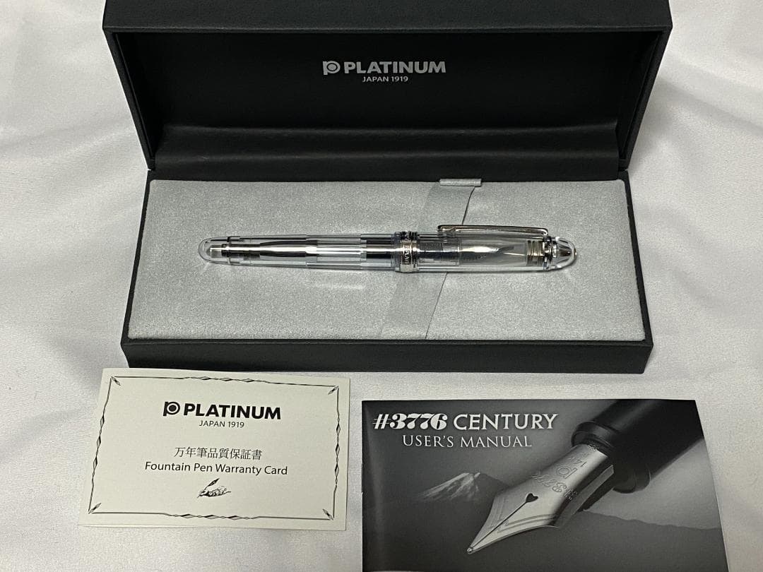 PLATINUM 3776 CENTURY 万年筆 忍野 F