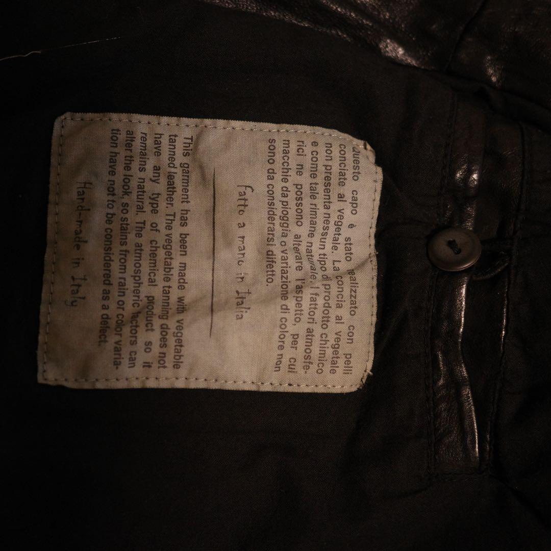 giorgio brato レザーパーカー