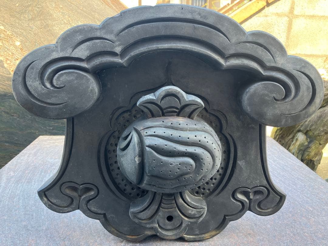 鬼瓦　骨董品　コレクション　置物