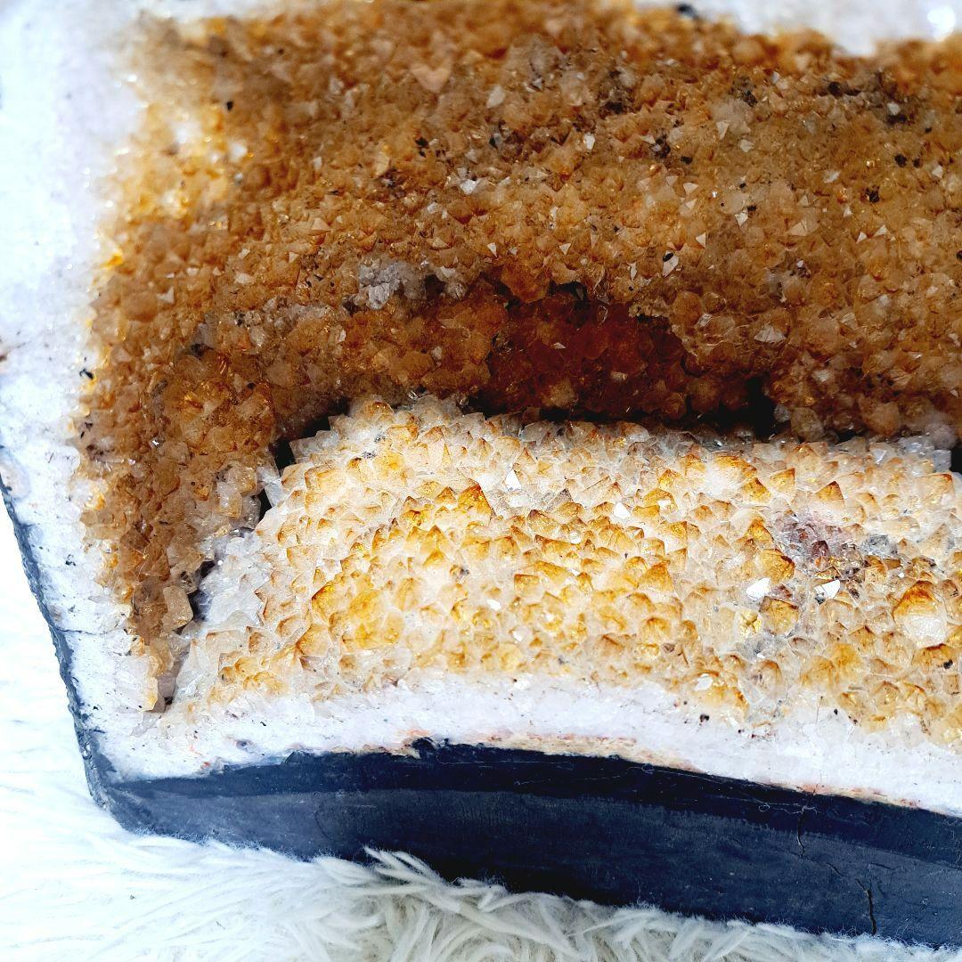 特化　特大　天然石　シトリンドーム　パワーストーン　サークル 12.7キロ