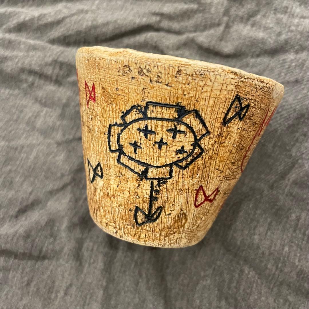 本田あつみ　ドローイングシリーズ　カップ