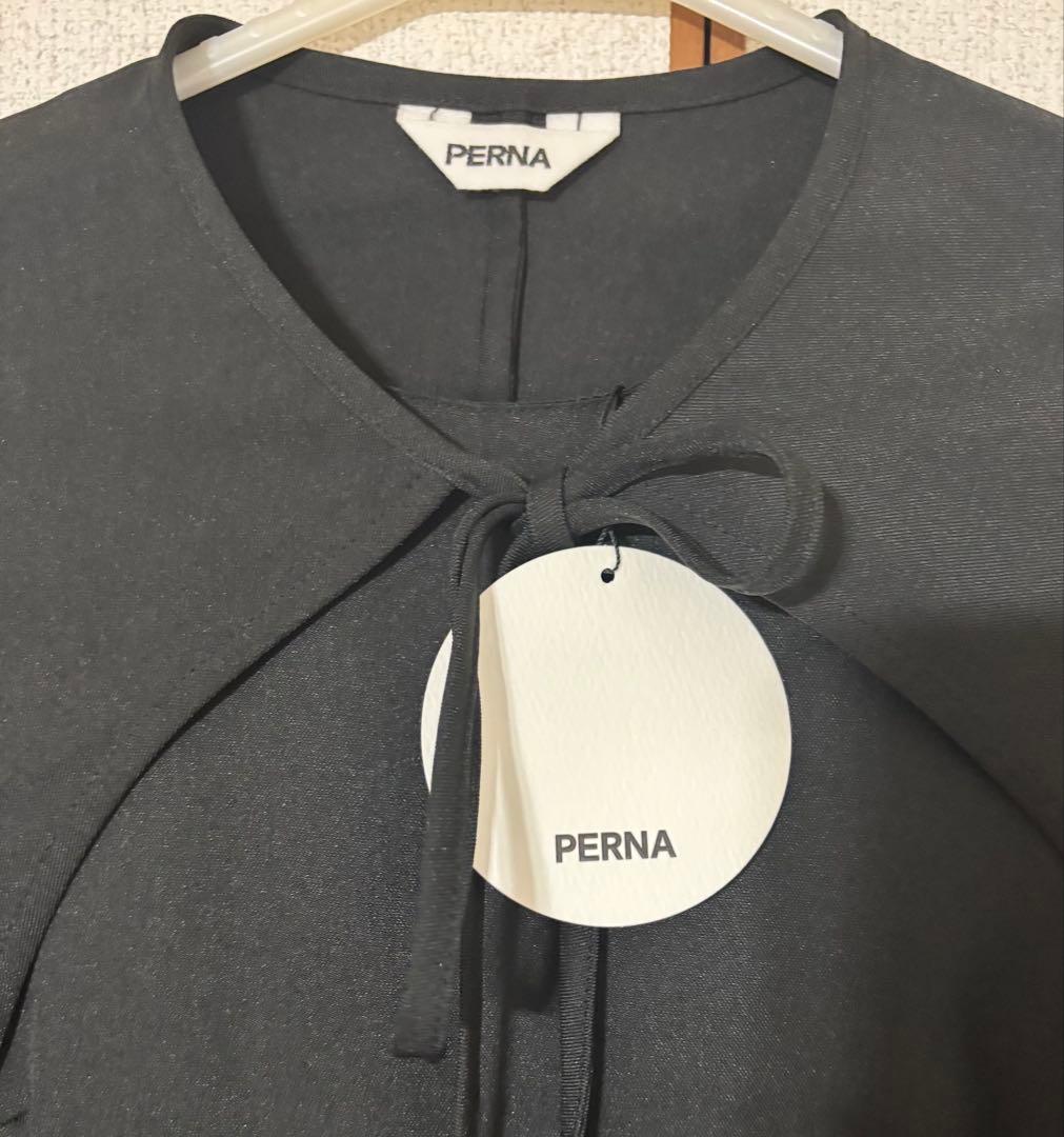 PERNA ボレロセットプリーツワンピース