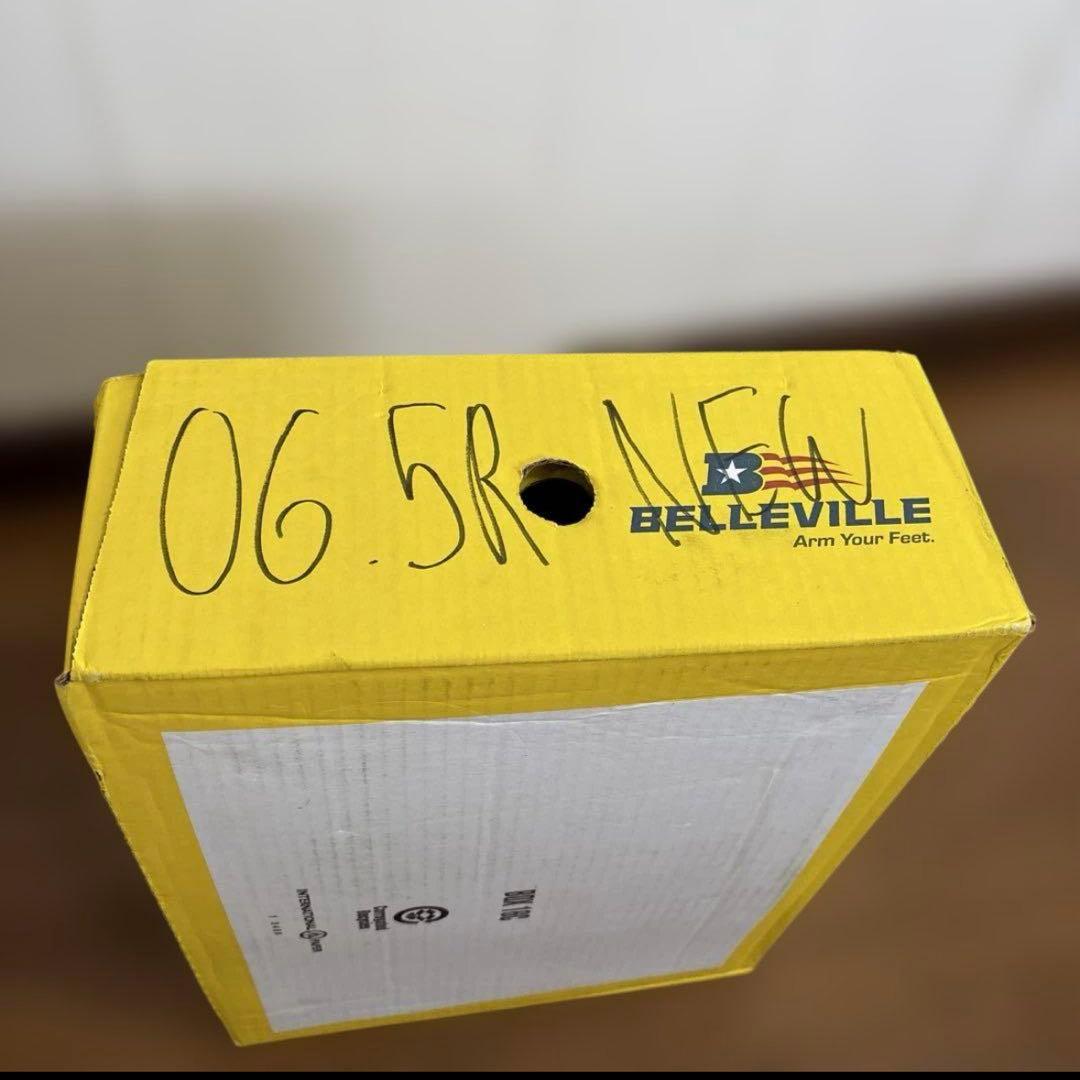 未使用品　米軍　実物BELLEVILLE ミリタリーブーツ　24.5cm送料無料