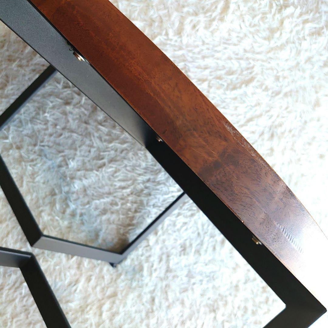 桜屋工業 銘木調 DAY CHERRY 丸テーブルLT-53-75