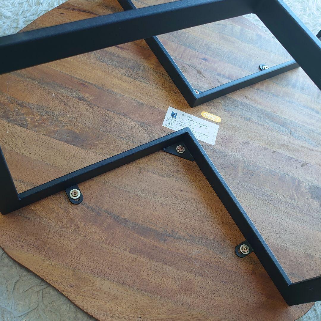 桜屋工業 銘木調 DAY CHERRY 丸テーブルLT-53-75