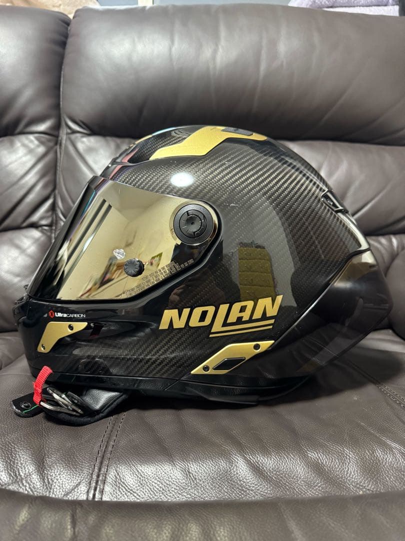 NOLAN フルフェイスヘルメット ブラック/ゴールド　X-804RS