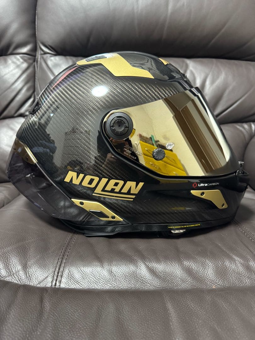 NOLAN フルフェイスヘルメット ブラック/ゴールド　X-804RS