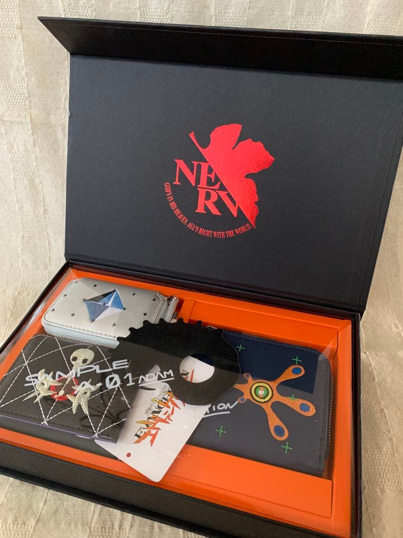 新世紀エヴァンゲリオン アダム計画 ウォレット＆キーケース3Pセット グラニフ