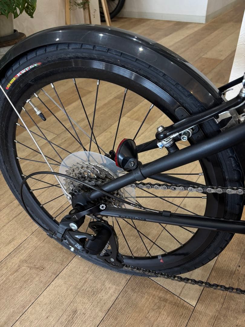 直接引き渡しDAHONスピードファルコ折りたたみ自転車 ブラック