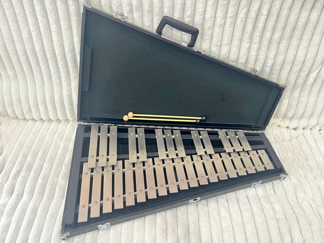 【美品】YAMAHA YG-50C グロッケンシュピール 鉄琴 ヤマハ マレット