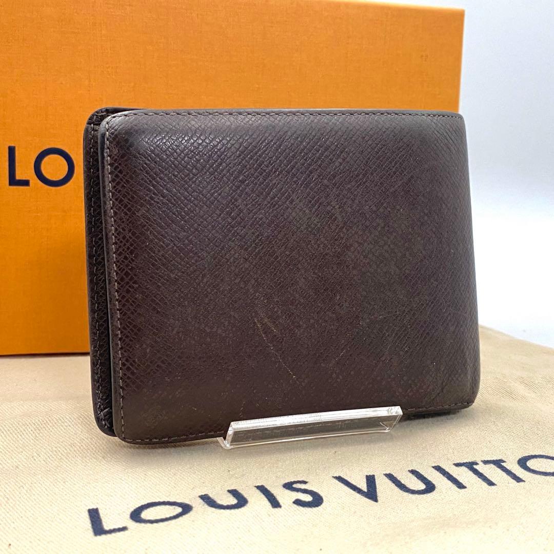 ルイヴィトン タイガ ポルトフォイユ フロリン 二つ折り財布 M31118