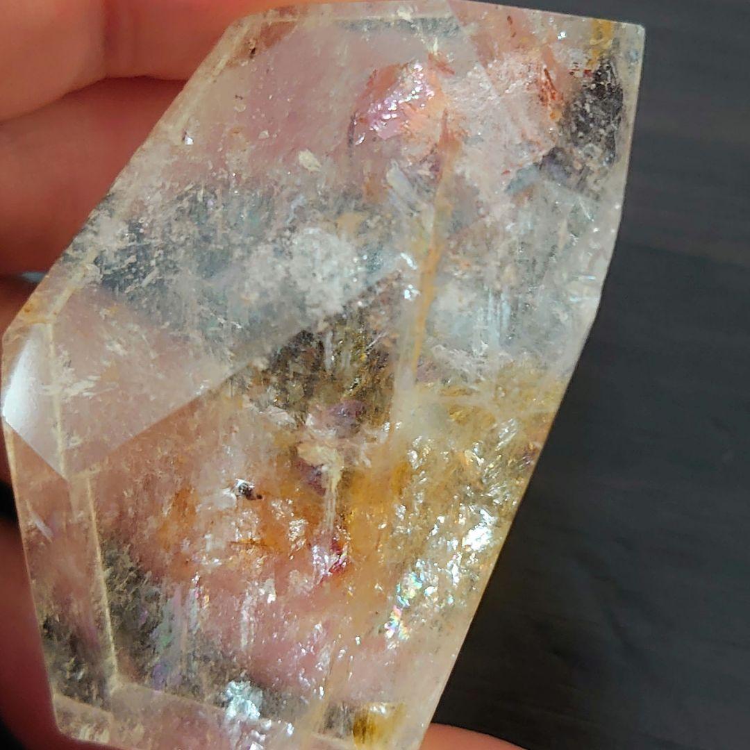 ライモナイトインゴールデンヒラーフリーフォーム　素敵な逸品