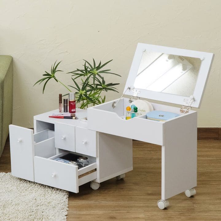 新品　ドレッサー　ワゴン　コスメ　メイク