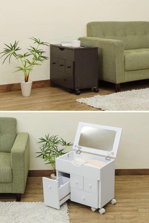 新品　ドレッサー　ワゴン　コスメ　メイク