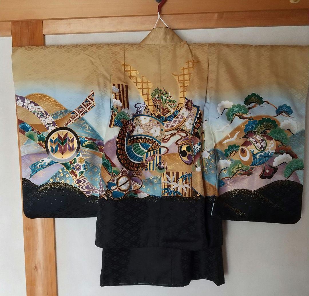 男の子 5歳 七五三 羽織 袴セット