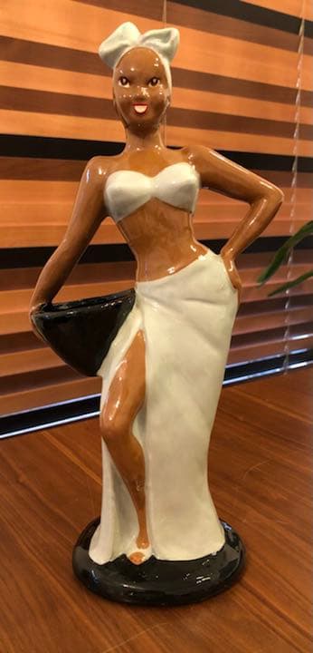 57 ヴィンテージ　ジョセフィンベカー像　プランター　ヘデイースクープ