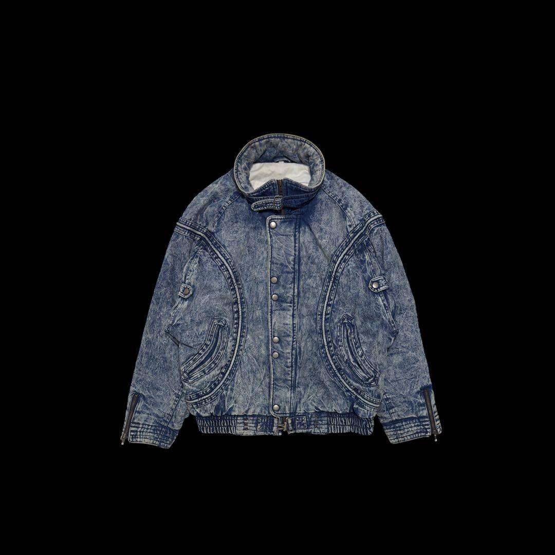 【archive】80s Denim Bomber Jacket 短丈