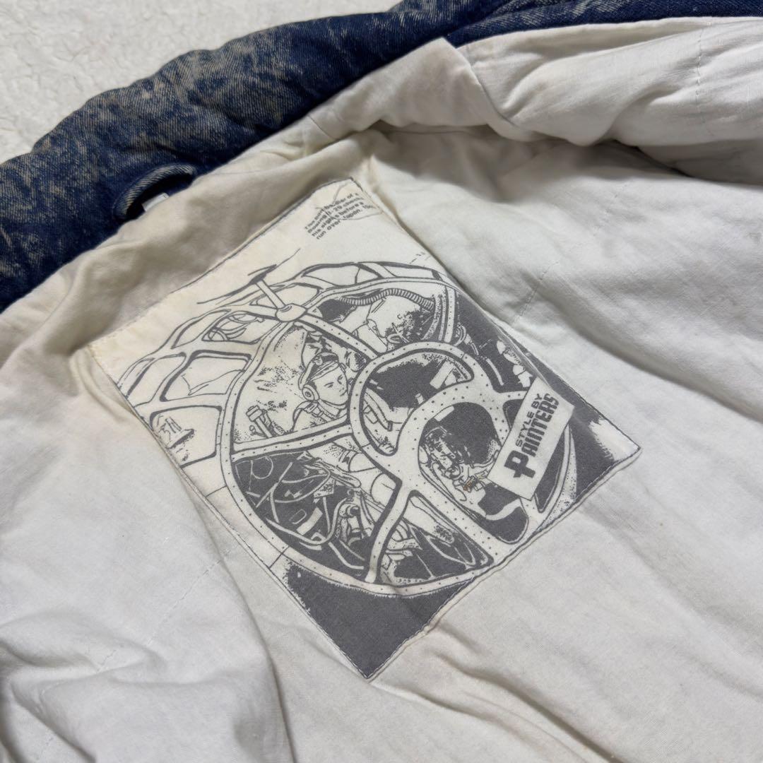 【archive】80s Denim Bomber Jacket 短丈