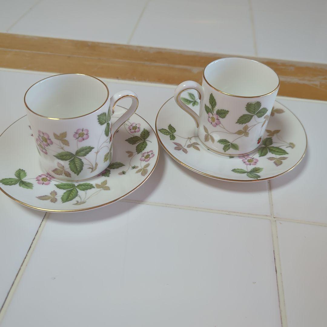 ウェッジウッド 英国製 壺印 ワイルドストロベリー コーヒー（キャン）