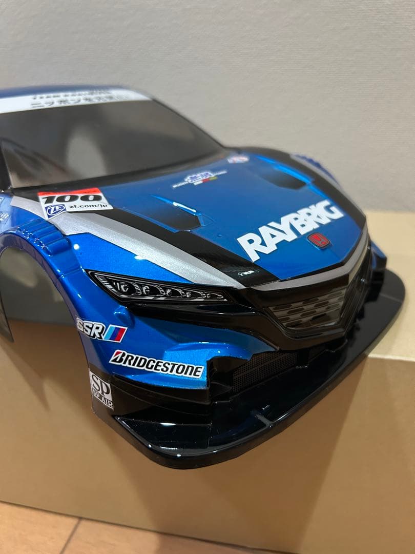 タミヤ　RAYBRIG NSX CONCEPT-GT RCカー 1/10用ボディ