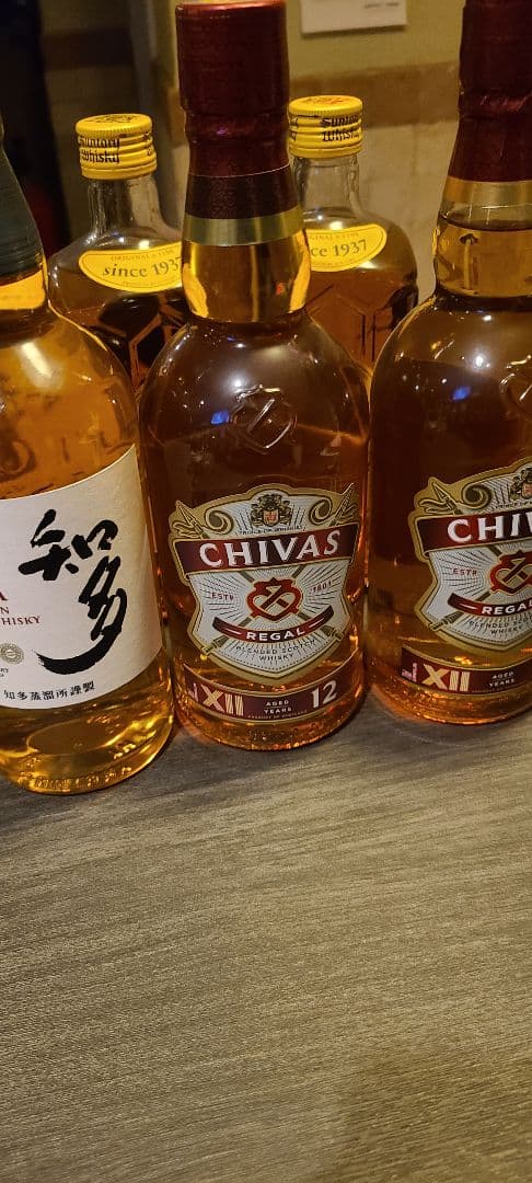 最終値下げ知多700ミリ1本角瓶700ミリ３本CHIVAS 700ミリ12年2本