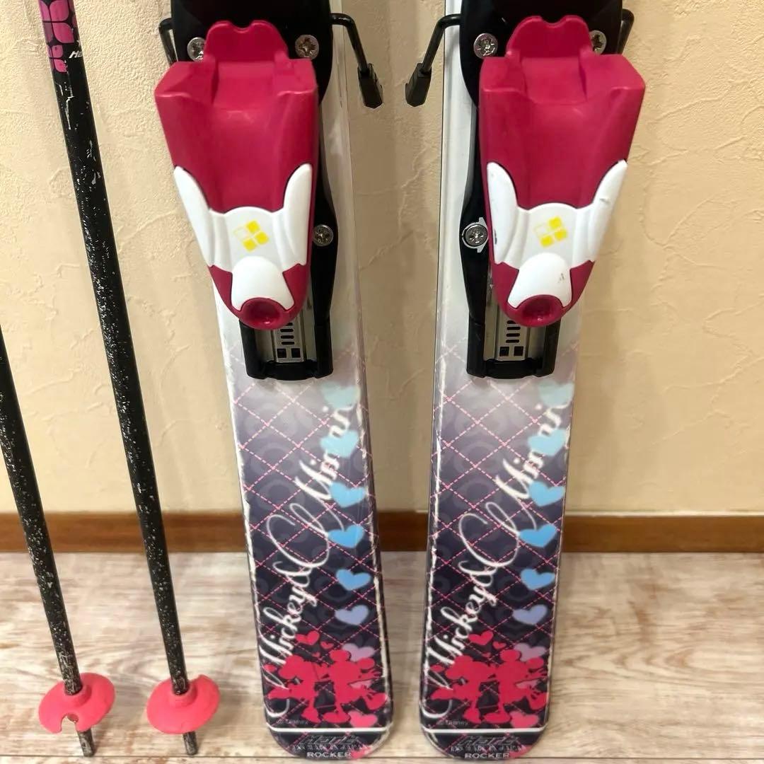 ◾️カービングスキーセット　スキー板138㎝　ブーツ　24㎝　子供用　ジュニア用