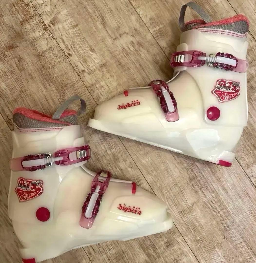 ◾️カービングスキーセット　スキー板138㎝　ブーツ　24㎝　子供用　ジュニア用