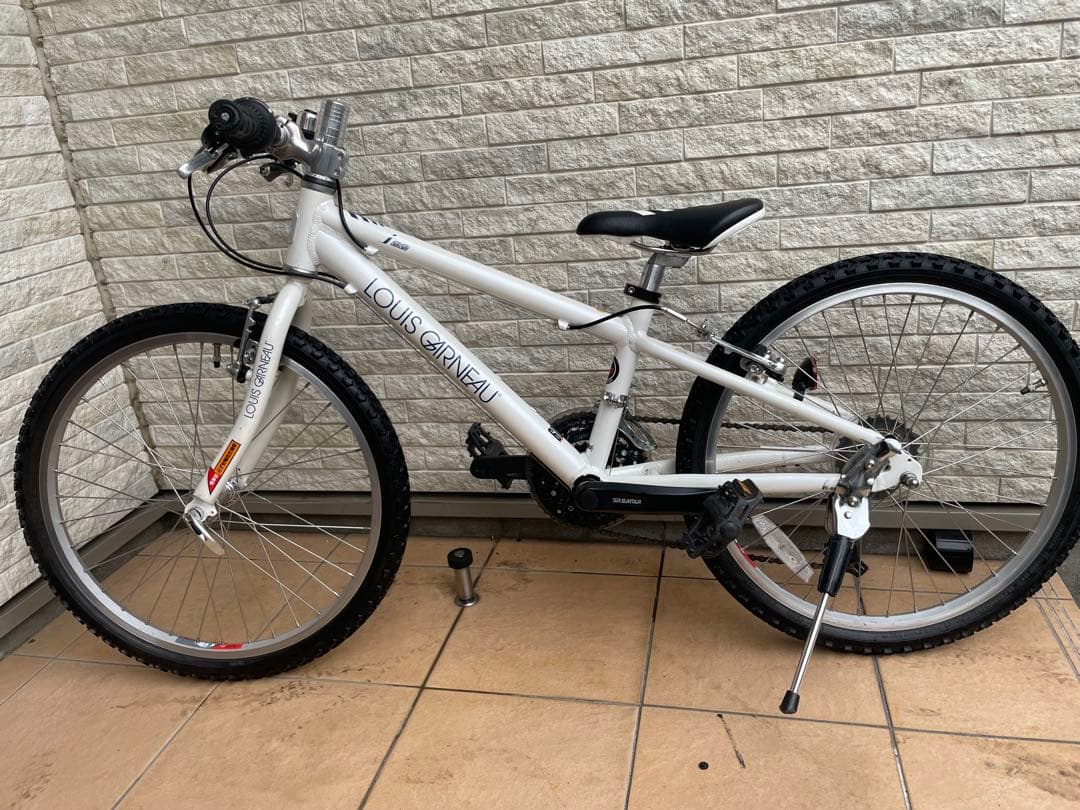美品　 LOUIS GARNEAU 子供用自転車 22インチ ホワイト