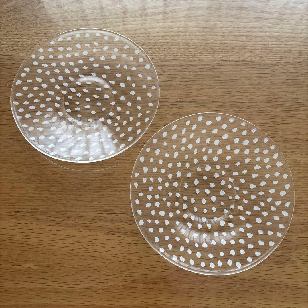 辻和美　てんてん　小皿　2枚セット