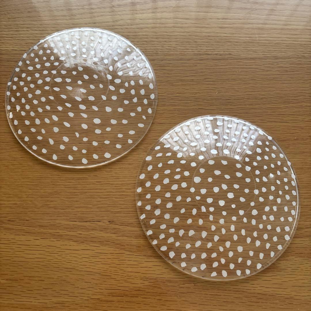 辻和美　てんてん　小皿　2枚セット