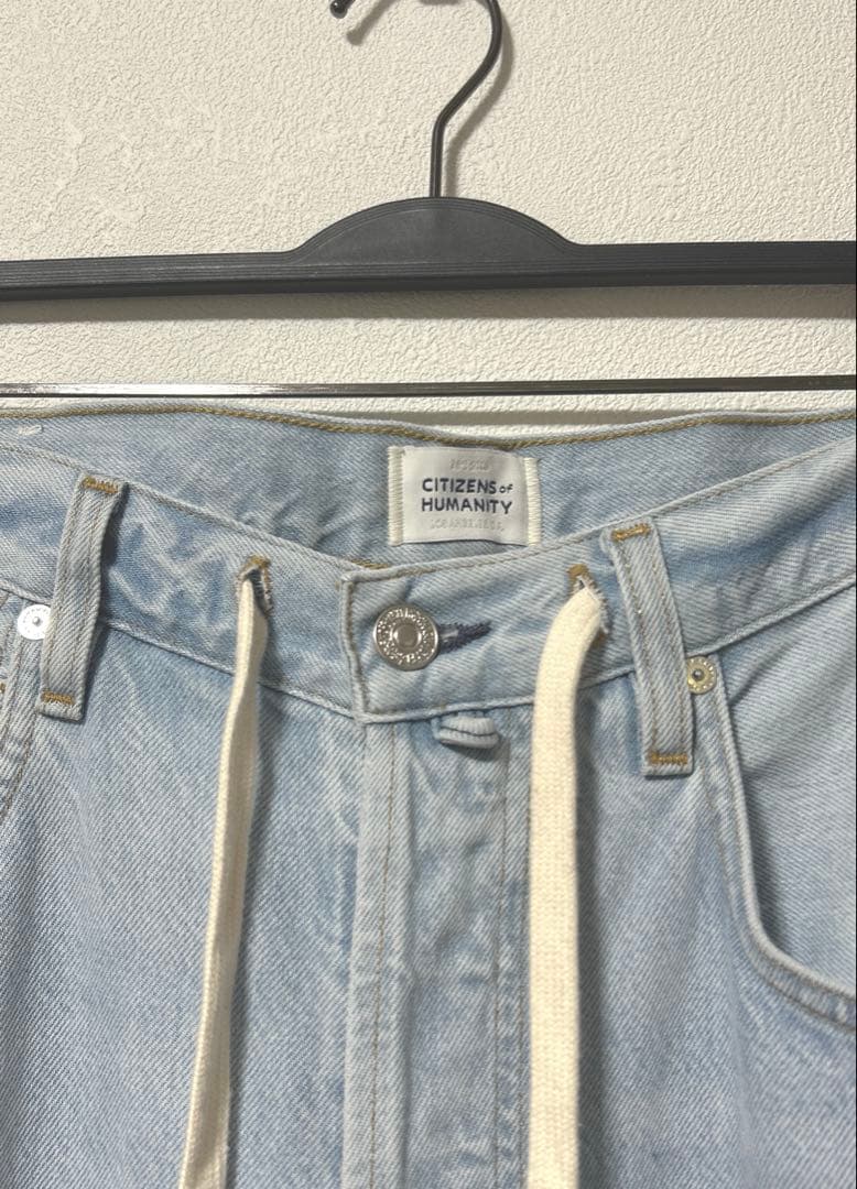 美品 CITIZENS OF HUMANITY ライトデニムイージーパンツ