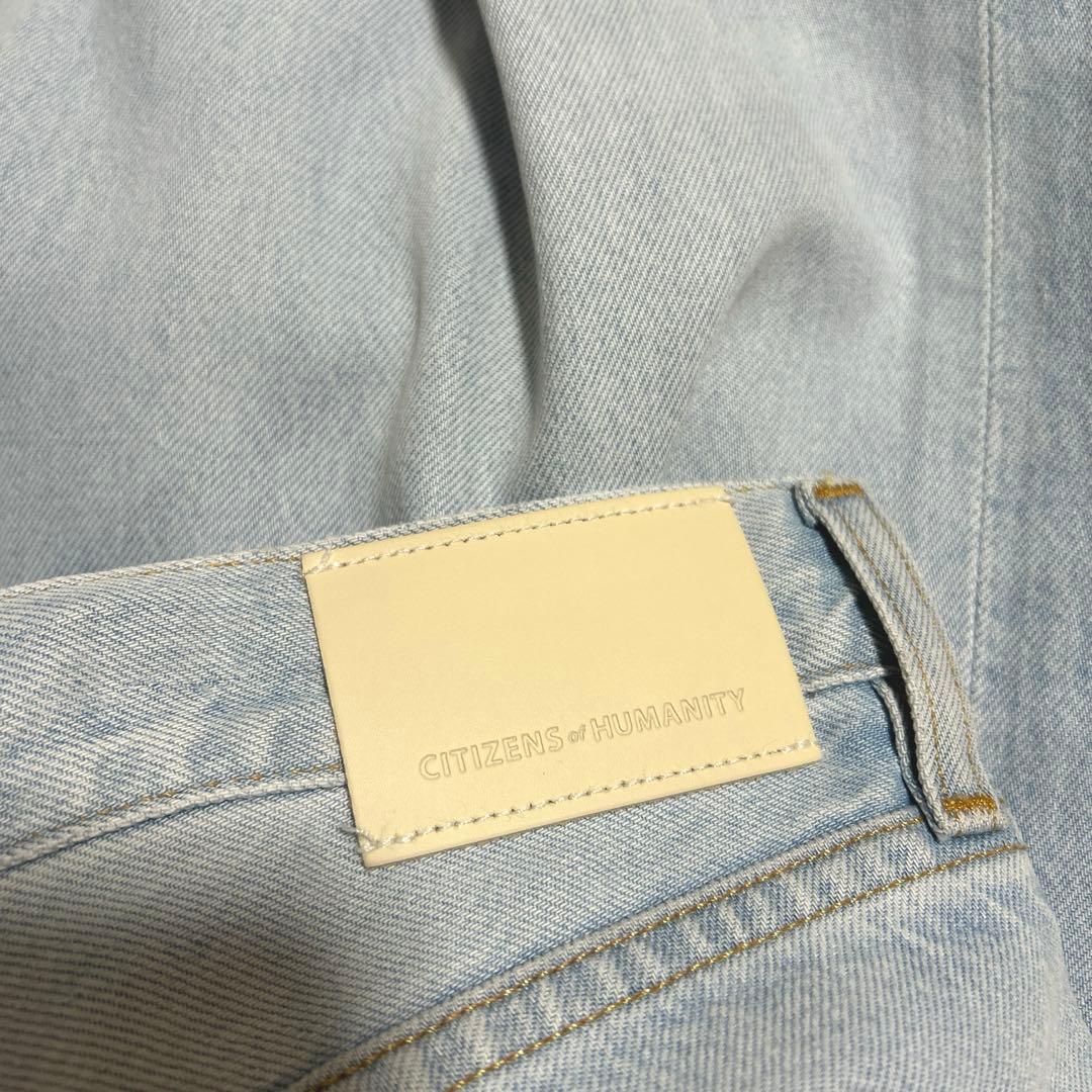 美品 CITIZENS OF HUMANITY ライトデニムイージーパンツ