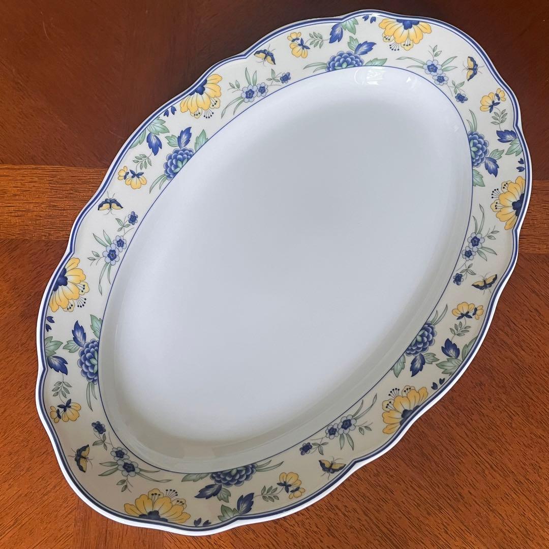 【美品】フッチェンロイター★パピヨン★パーティプレート