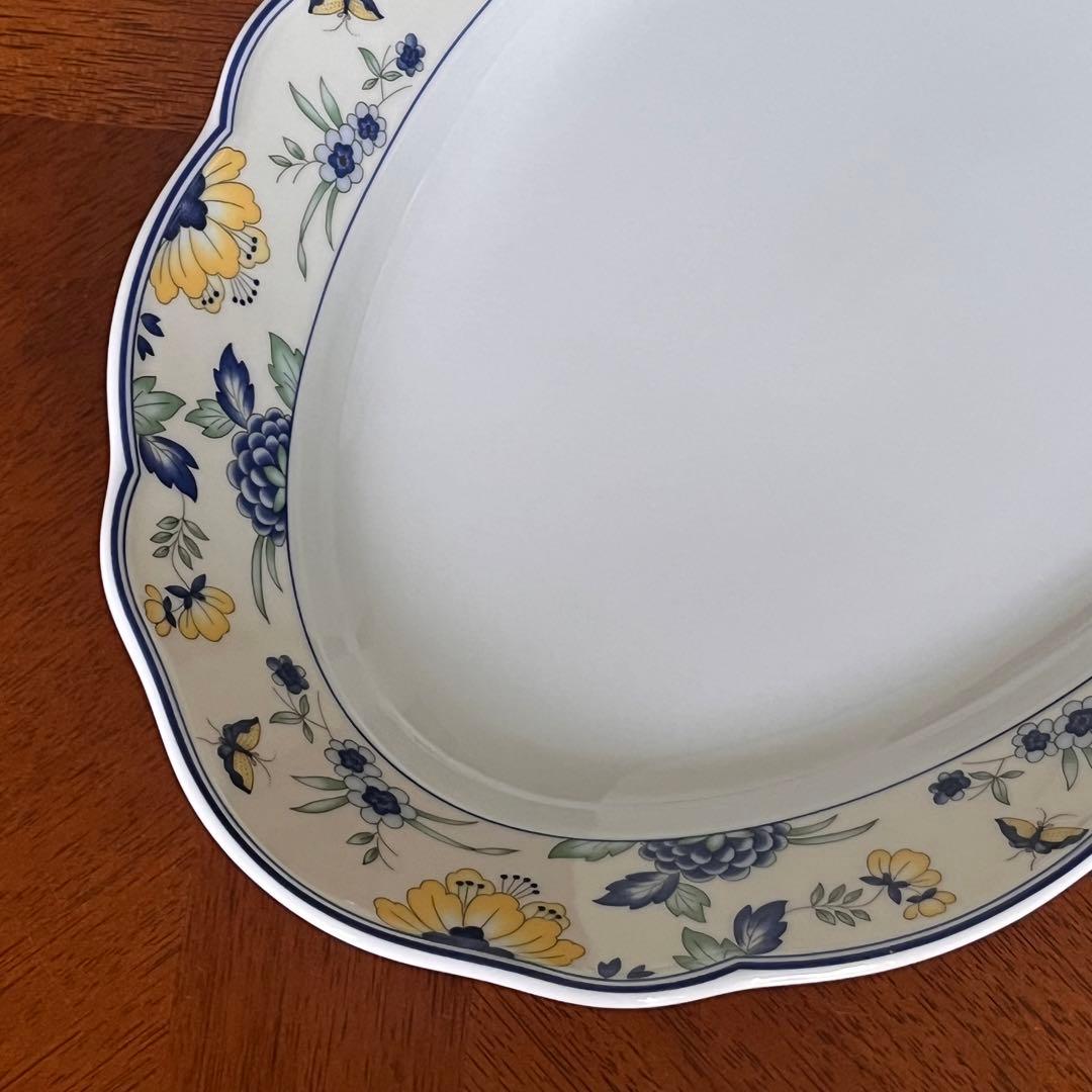 【美品】フッチェンロイター★パピヨン★パーティプレート