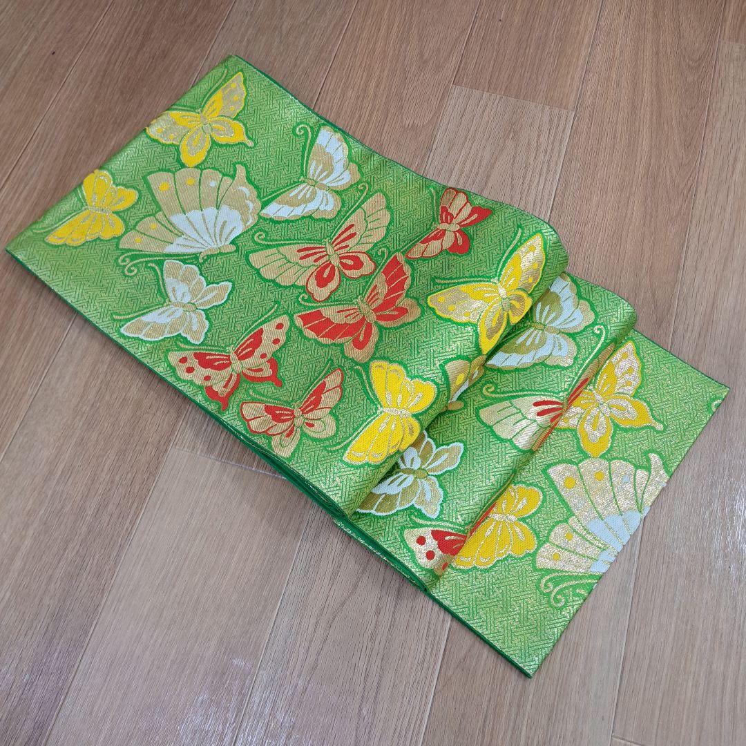 未使用に近い フルセット 七五三着物 七歳祝着(クリーム地金彩梅柄)