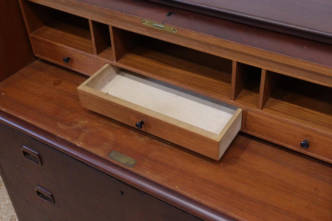 ロールデスク ヴィンテージ スウェーデン スカンジナビアスタイル