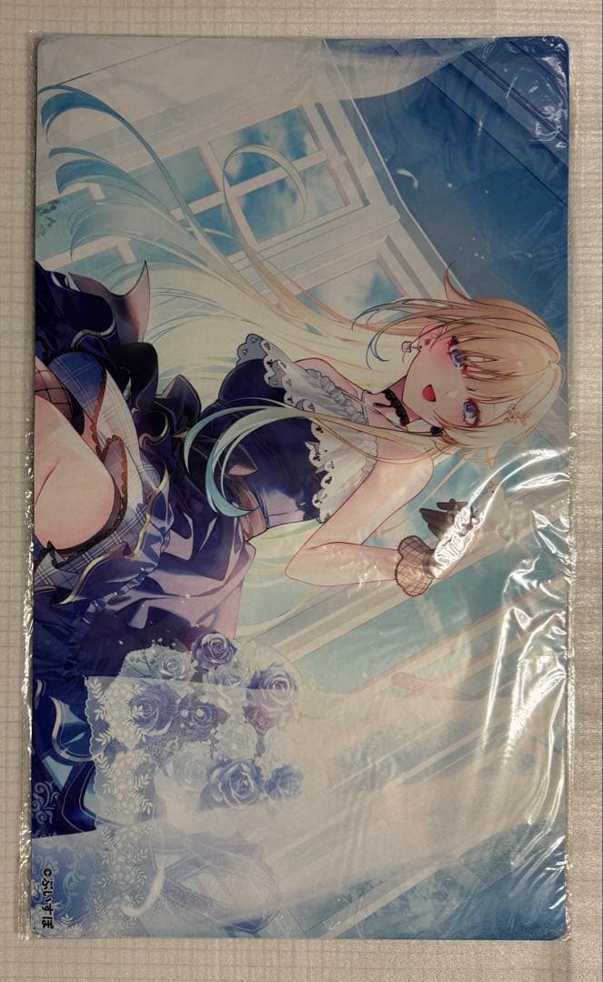 【未使用】C107　プレイマット　＆　スリーブ　遠坂あさぎ　藍沢エマ