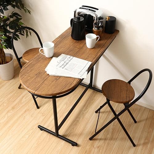 《新品・送料無料》カウンターテーブル×1・チェア×2　3点セット